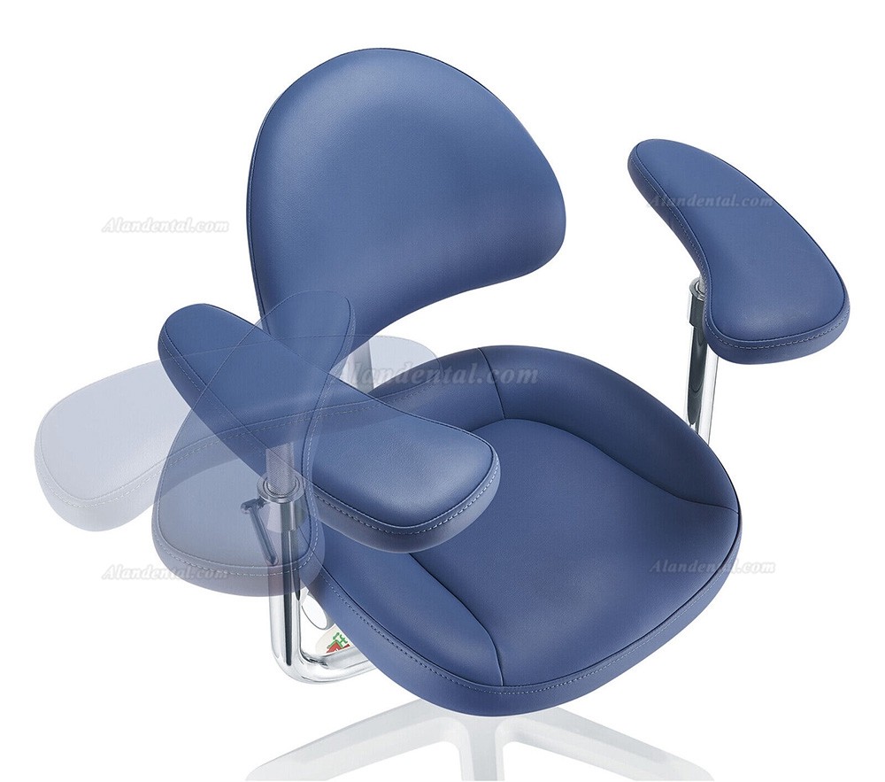 TYTC U Series PLST-094-097 Microscope Dental Operator Chair with Adjustable Swivel Armrests